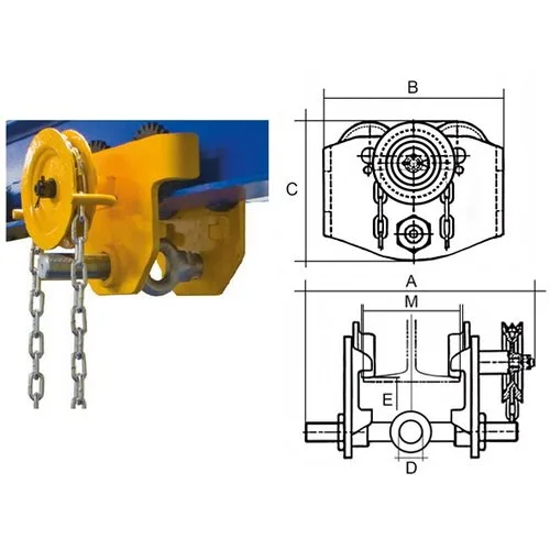 Каретка с приводом Haklift 50ABT