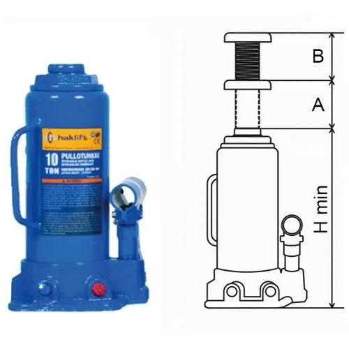 Домкрат подкатной Haklift 50P