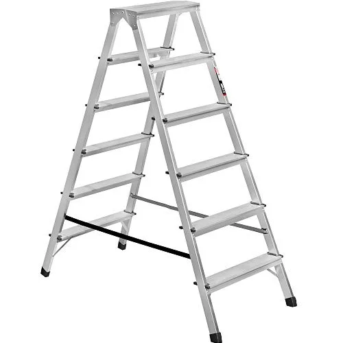 Стремянка металическая Stark SDHR 406 2-х сторонняя