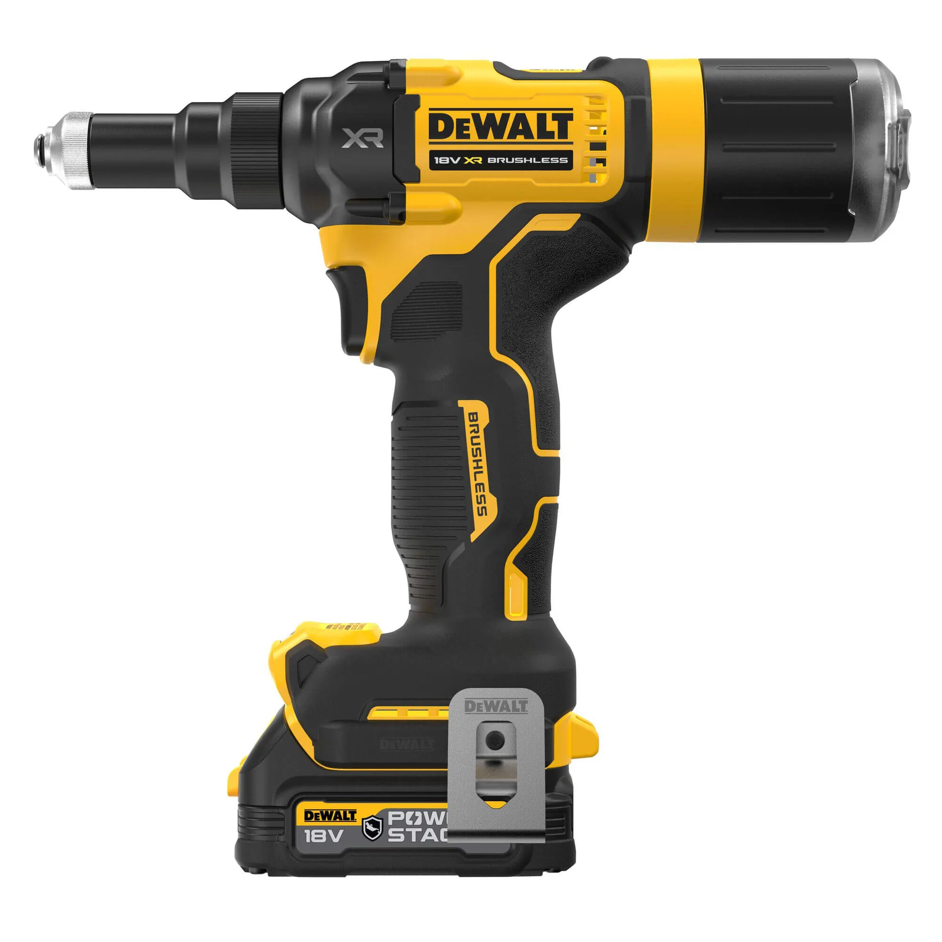 Аккумуляторный заклепочник DeWALT DCF403E1GT без щеток