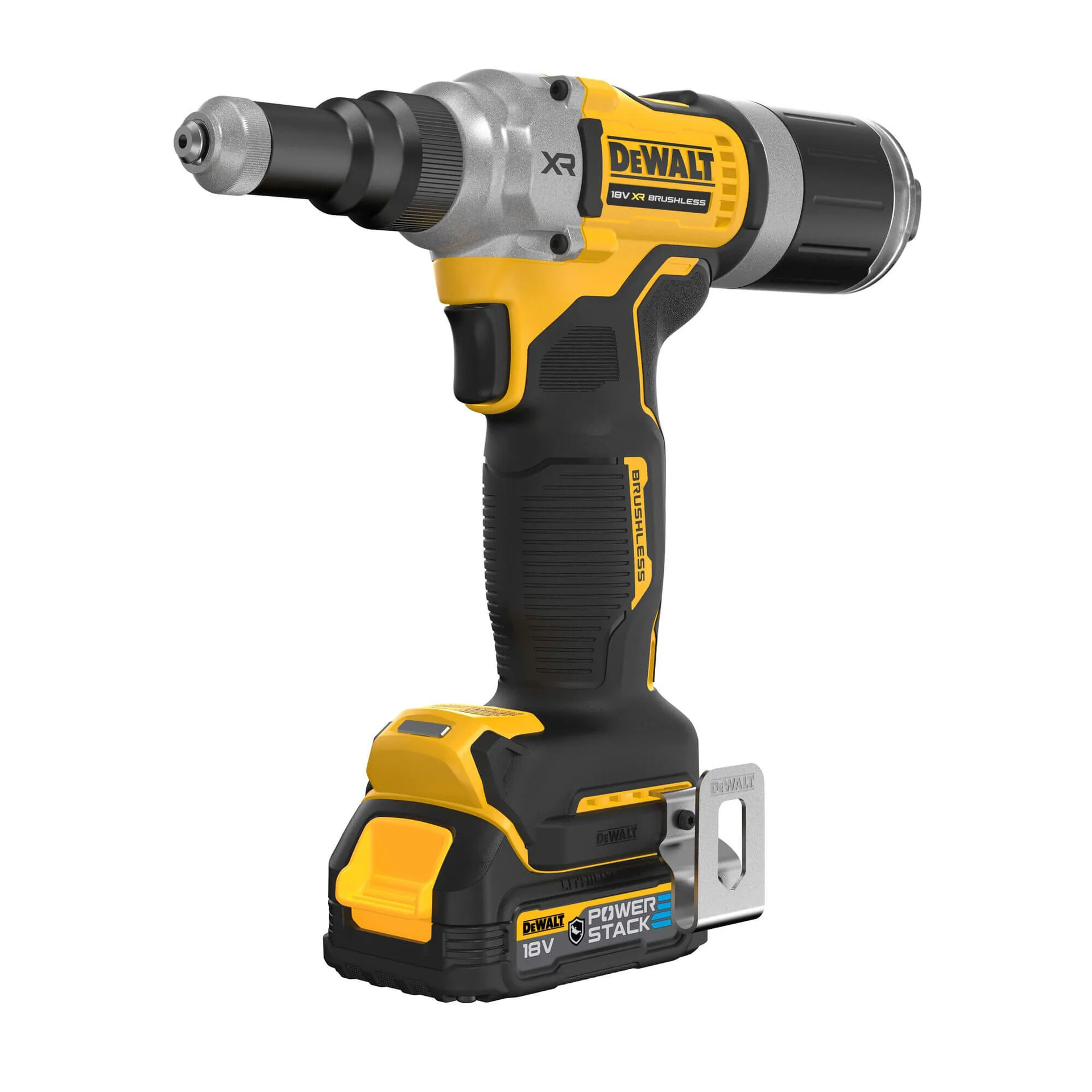 Аккумуляторный заклепочник DeWALT DCF414E2GT без щеток