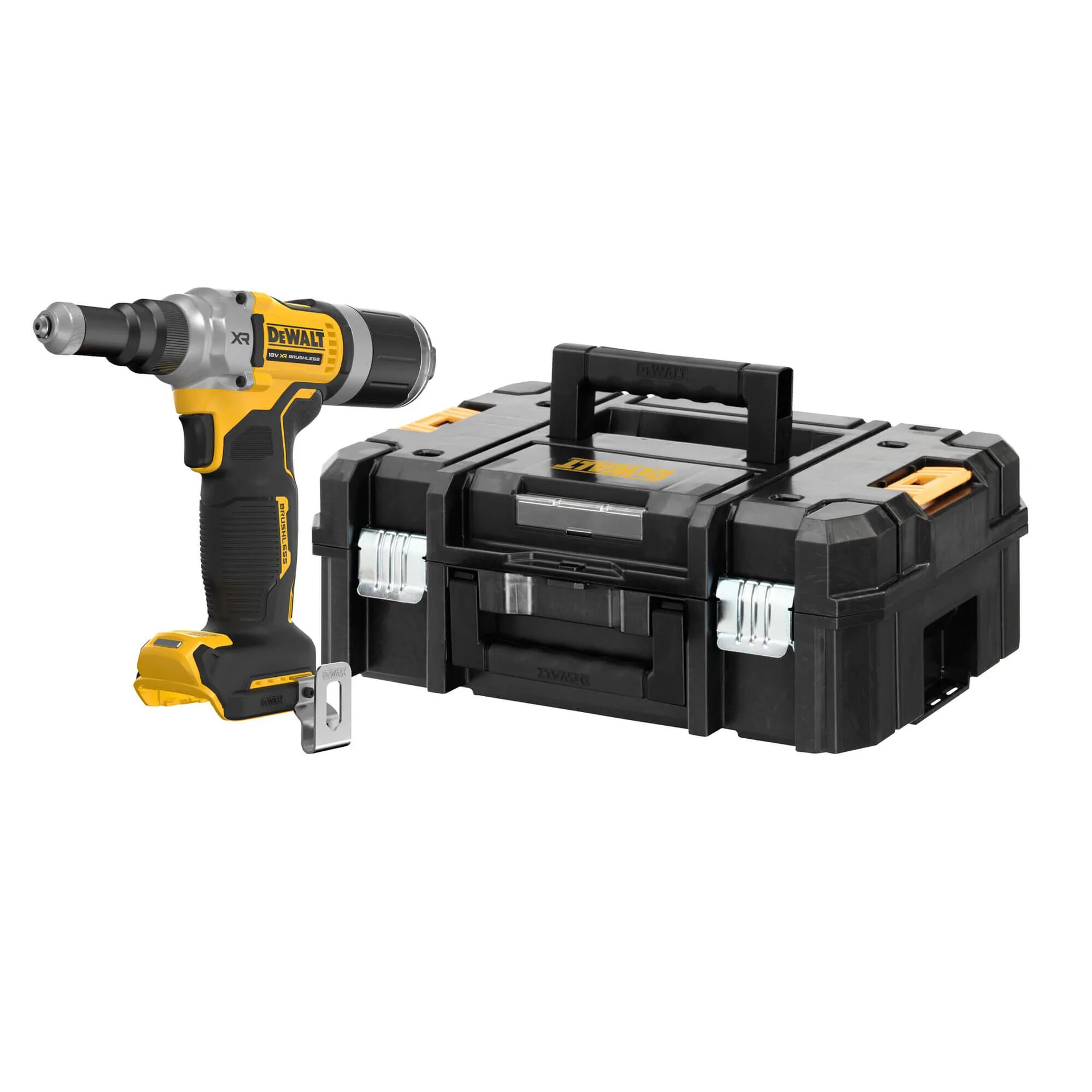 Аккумуляторный заклепочник DeWALT DCF414NT без щеток.