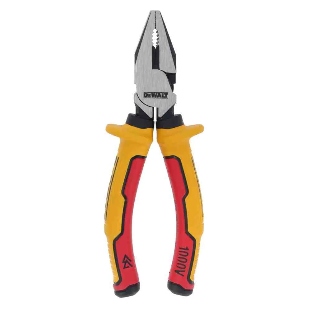 Электрические плоскогубцы LASER HARDENED VDE 1000V комбинированные длиной 160 мм DeWALT DWHT82810-0