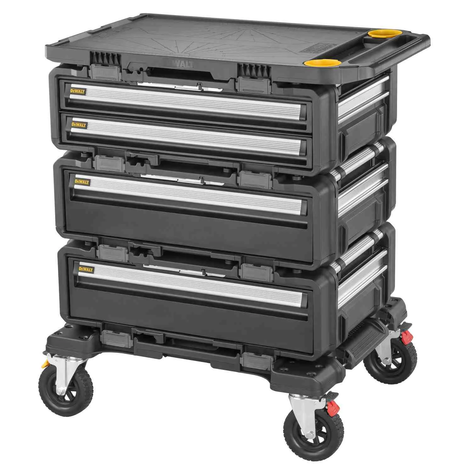 Рабочая станция 5 в 1 (комплект ящиков на тележке) TOUGHSYSTEM 2.0 DXL DeWALT DWST60510-1