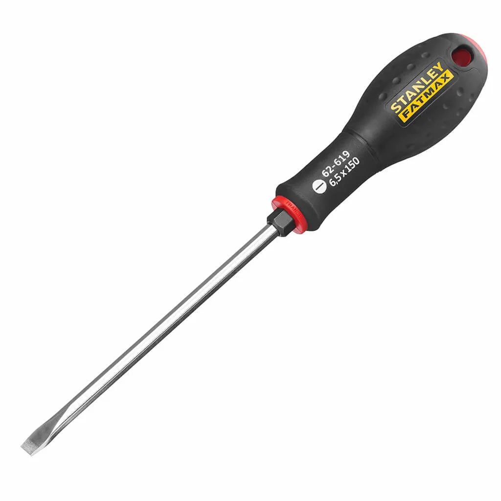 Отвертка FatMax с длиной жала 150 мм под шлиц SL6.5 с шестигранником под ключ STANLEY FMHT0-62619.