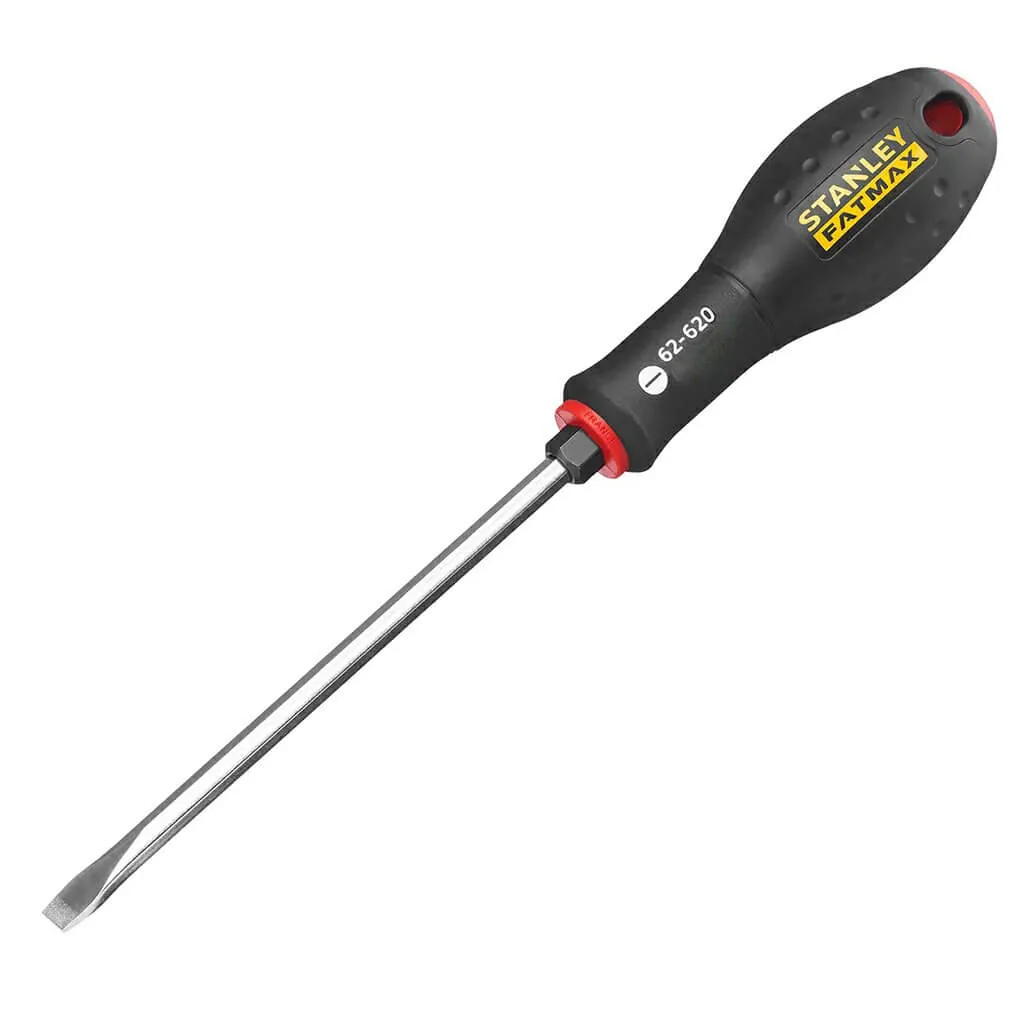 Отвертка FatMax с длиной жала 175 мм под шлиц SL8 с шестигранником под ключ STANLEY FMHT0-62620.