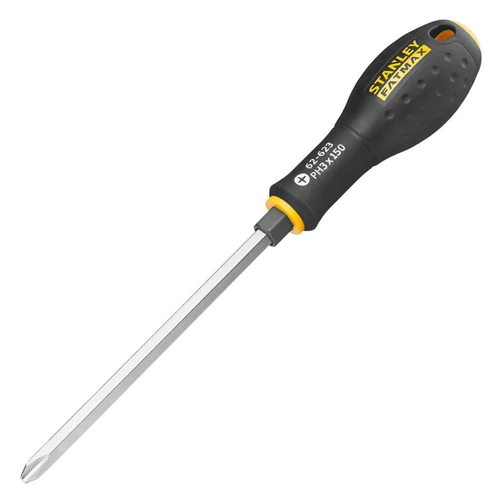 Отвертка FatMax с длиной лезвия 150 мм под шлиц Ph3 с шестигранником под ключ STANLEY FMHT0-62623.