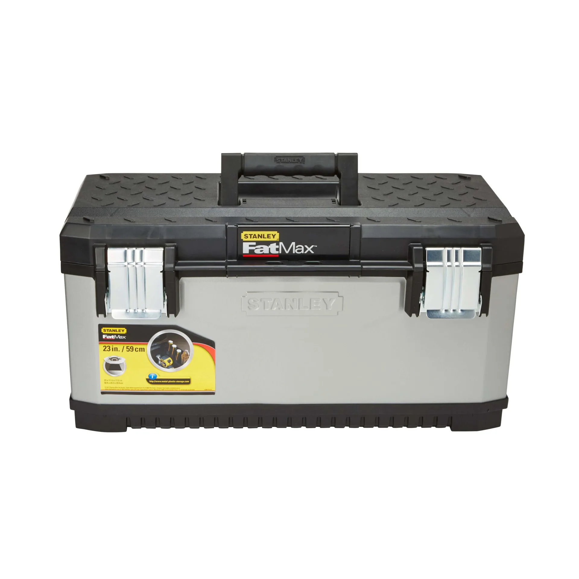 Профессиональный металлопластиковый ящик FatMax размером 59х29.3х22.2 см STANLEY FMST1-75769.