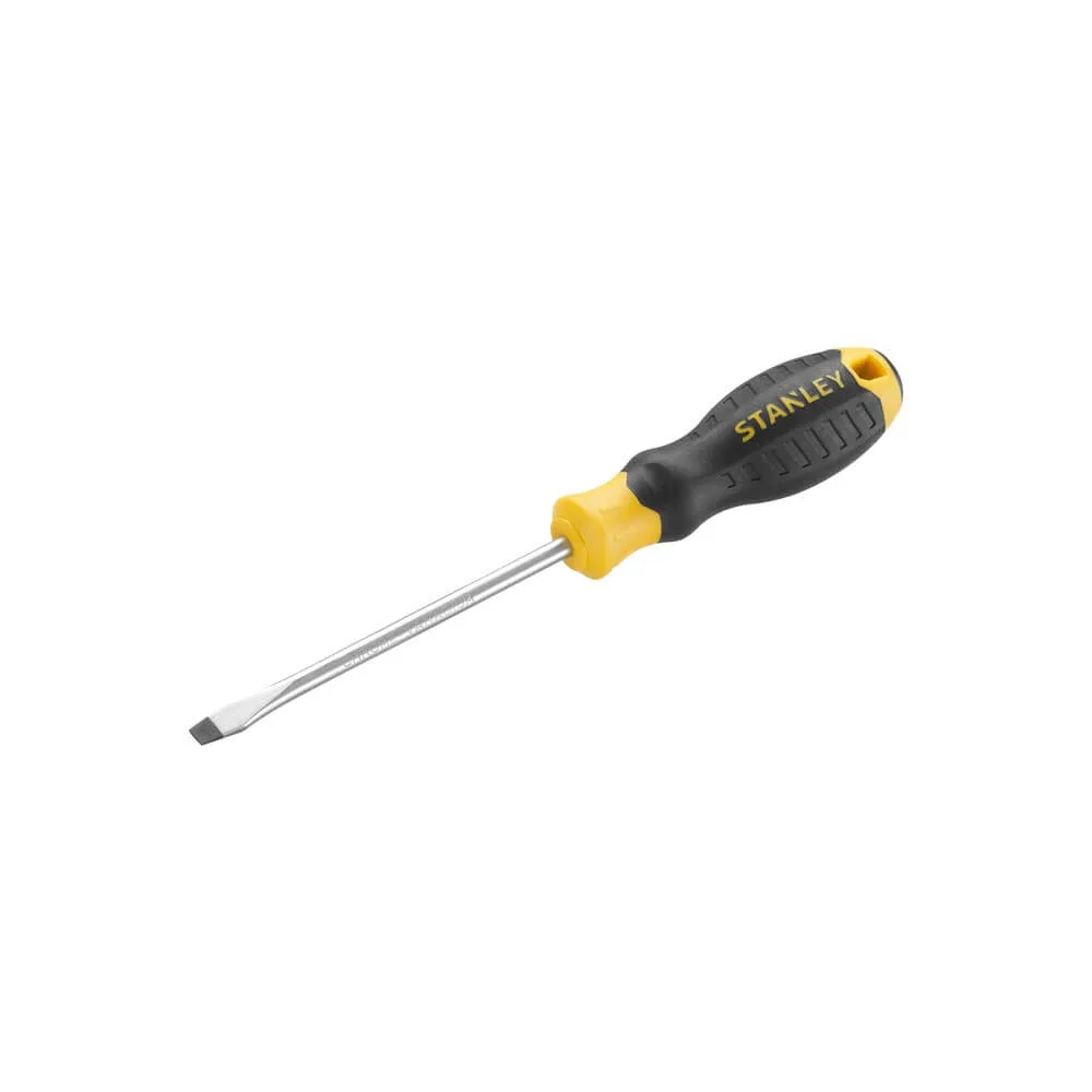 Отвертка Cushion Grip длиной 100 мм с лезвием, расширяющимся под шлиц SL 5.5 STANLEY STHT16146-0.