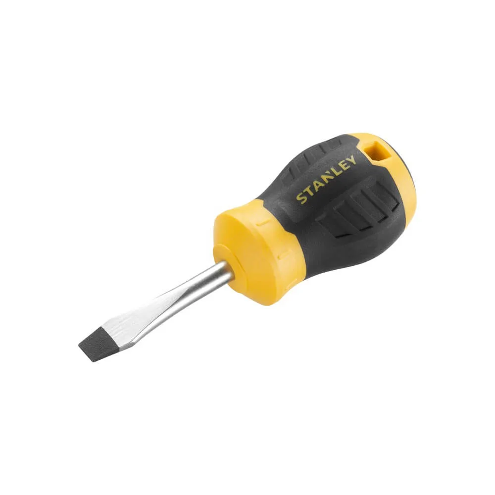 Отвертка Cushion Grip длиной 45 мм с наконечником, расширяющимся под шлиц SL 6.5 STANLEY STHT16147-0.