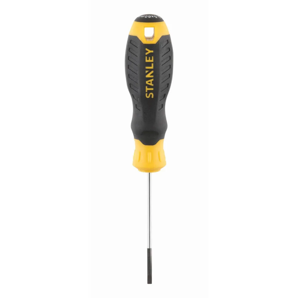 Викрутка Cushion Grip довжиною 60 мм з паралельним жалом під шліц SL 2.5 STANLEY STHT16151-0