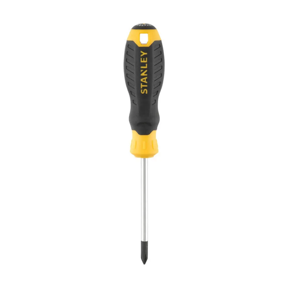 Отвертка Cushion Grip с шлицевым наконечником Ph1 и длиной жала 75 мм STANLEY STHT16155-0.