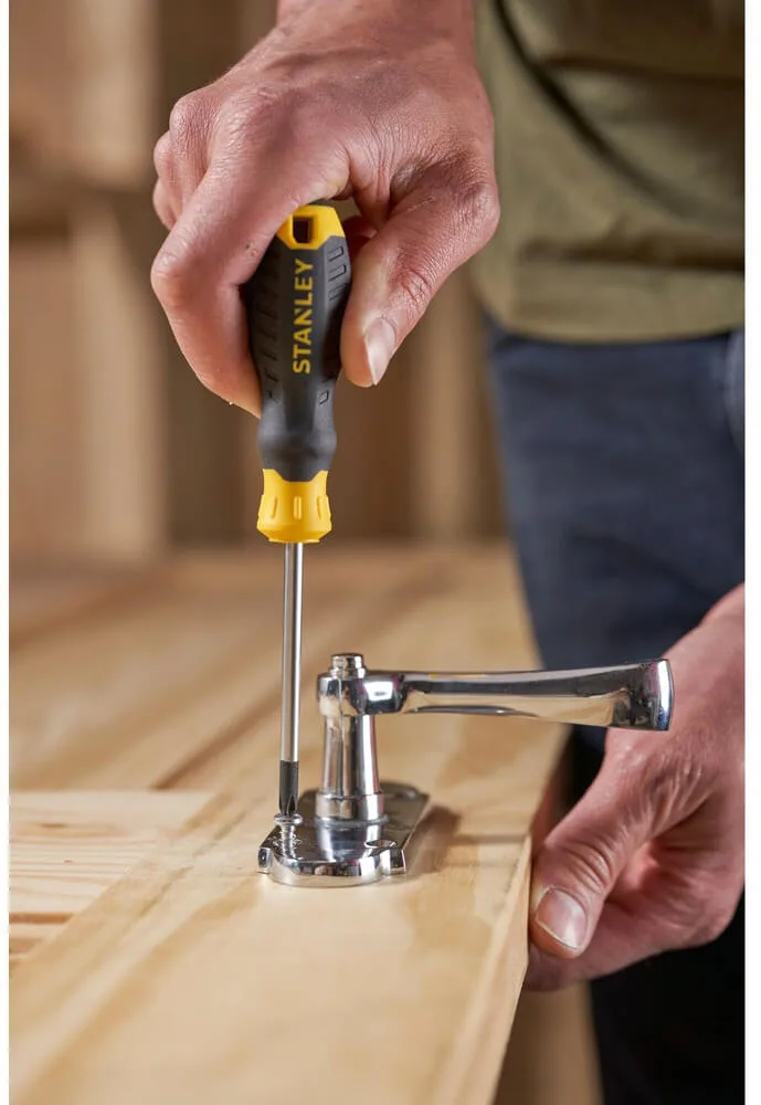 Отвертка Cushion Grip с шлицевым наконечником Ph1 и длиной жала 75 мм STANLEY STHT16155-0.