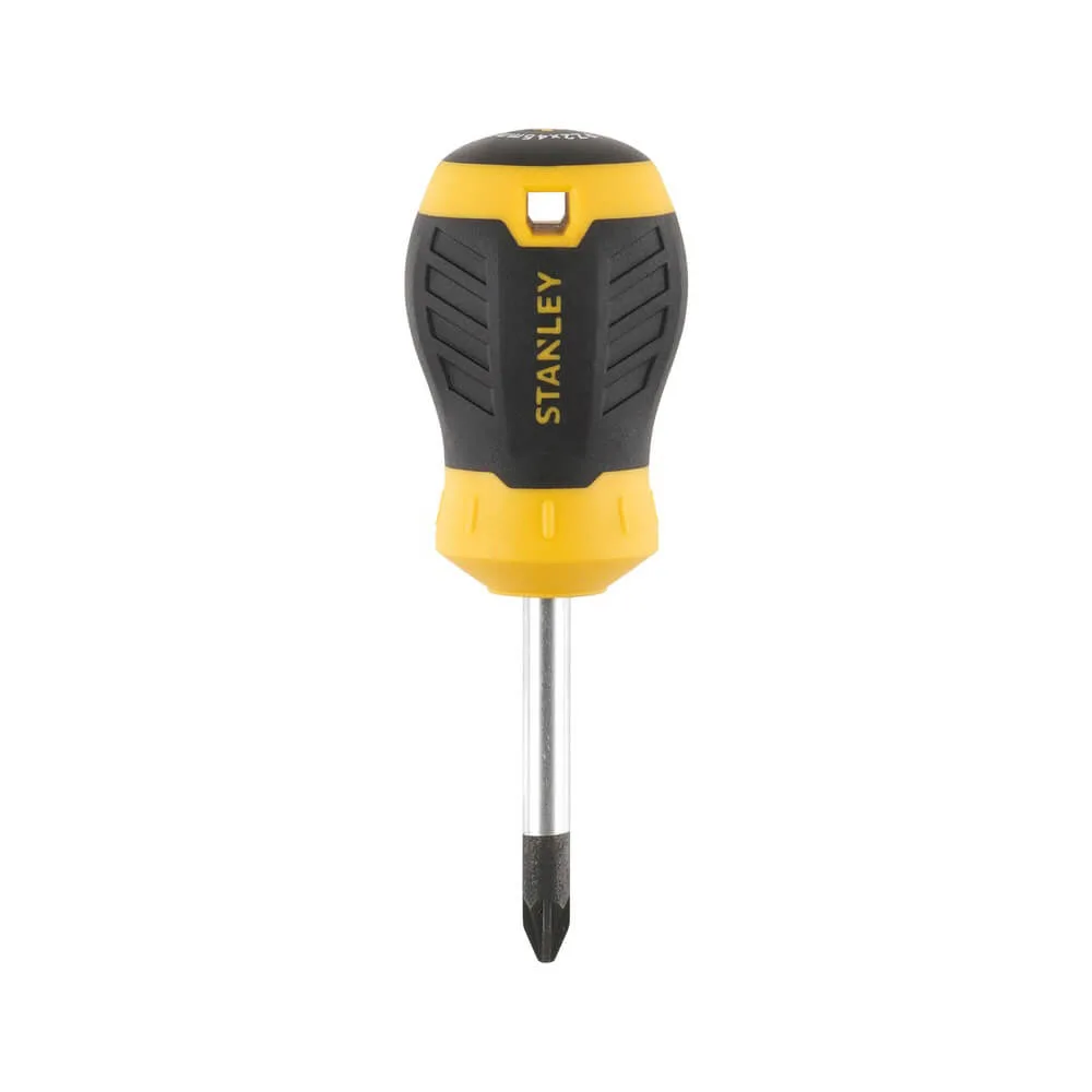Отвертка с накладкой на рукоятке Cushion Grip под шлиц Pz2 с длиной жала 45 мм STANLEY STHT16196-0.