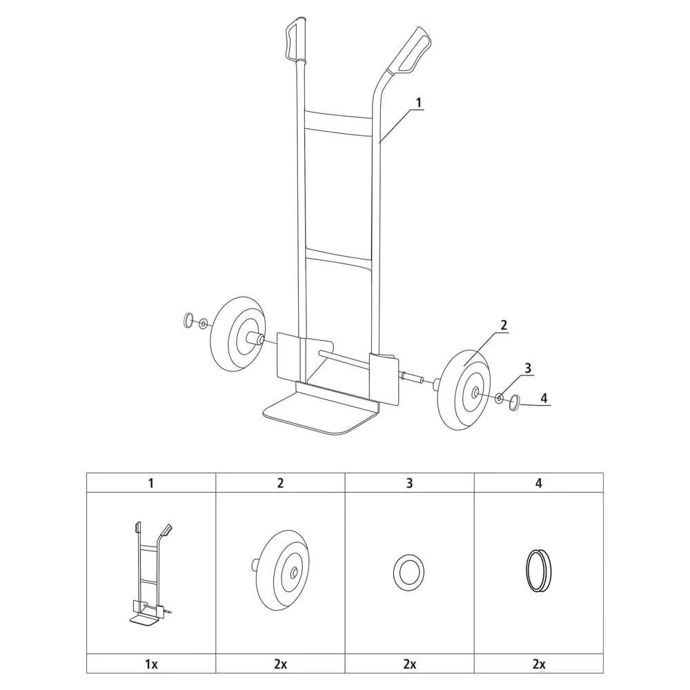 Візок вантажний STANLEY SXWT-HT522