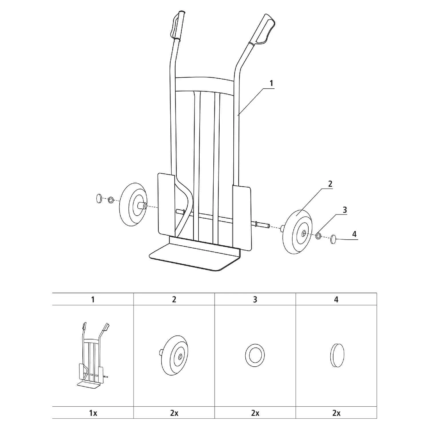 Грузовая тележка STANLEY SXWT-HT526
