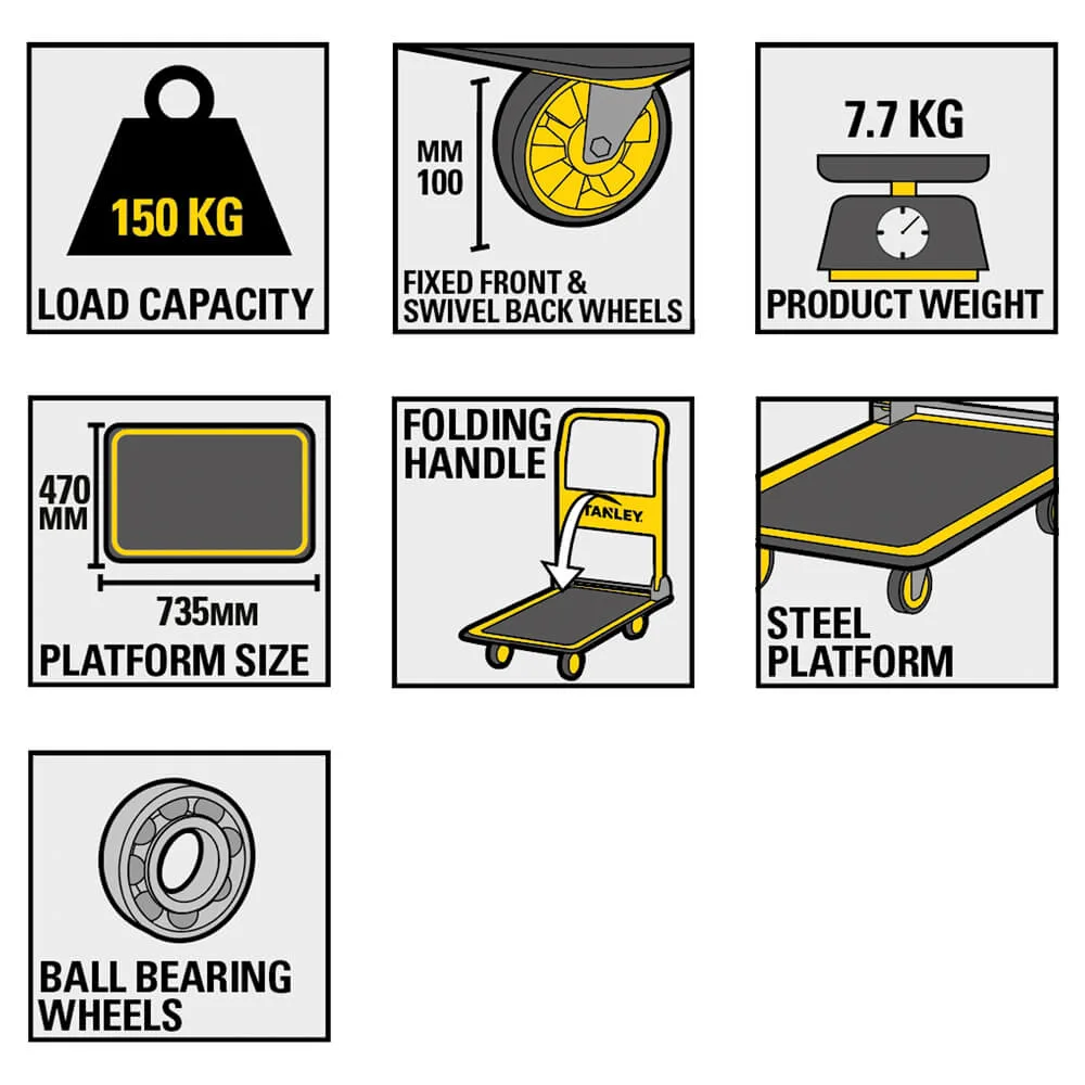 Грузовая платформа-тележка STANLEY SXWT-PC527