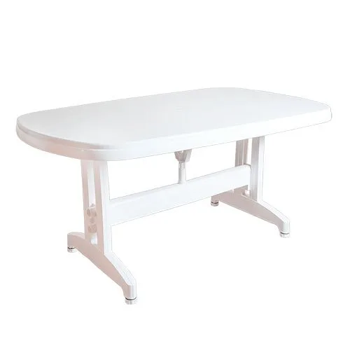 Стол Irak Plastik Oval 90x150 белый