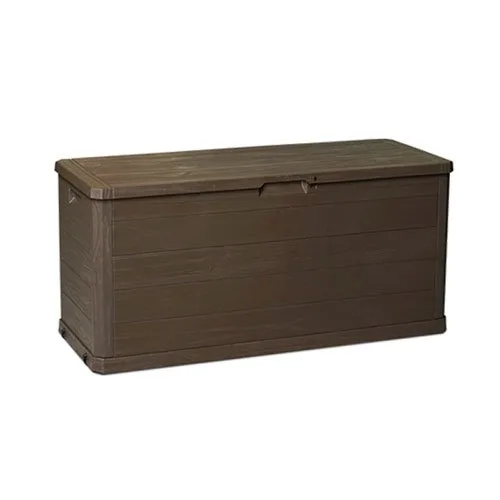 Сундук пластиковый Toomax Woodys Lin 280 л коричневый