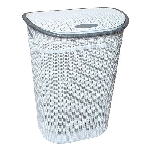 Кошик для білизни Irak Plastik GORDES 52 л білий