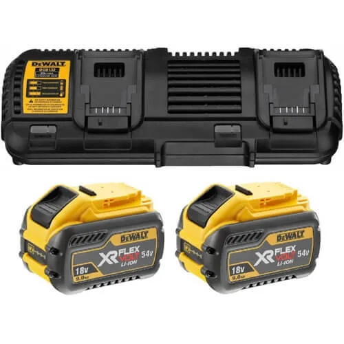 Зарядное устройство DeWalt DCB132X2 + 2 аккумулятора