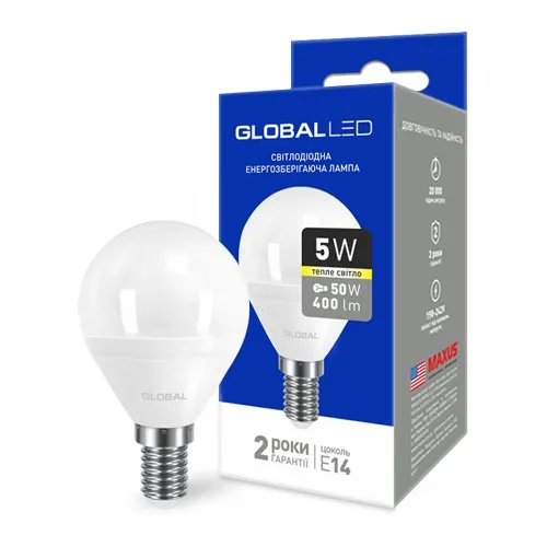 Лампа светодиодная ТМ Global 1-GBL-143
