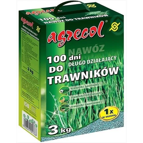 Добриво Agrecol для газону 100 днів 3 кг