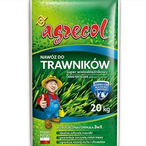 Добриво Agrecol для газонів супер багатокомпонентне 20 кг.