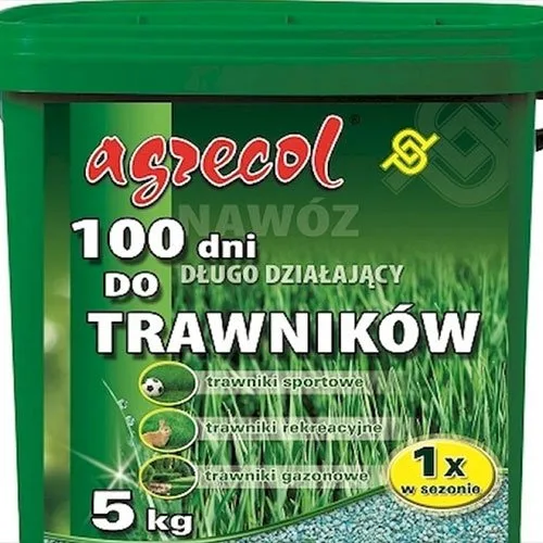 Добриво Agrecol для газону 100 днів 5 кг