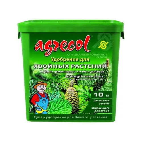 Добриво Agrecol для хвойних рослин 10 кг