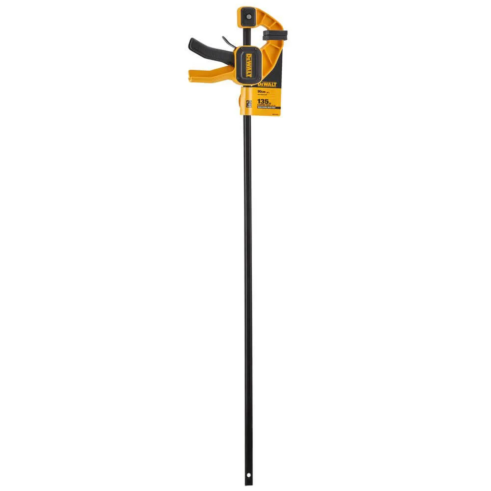 Струбцина L триггерная с максимальным усилием сжатия 135 кг DeWALT DWHT0-83195