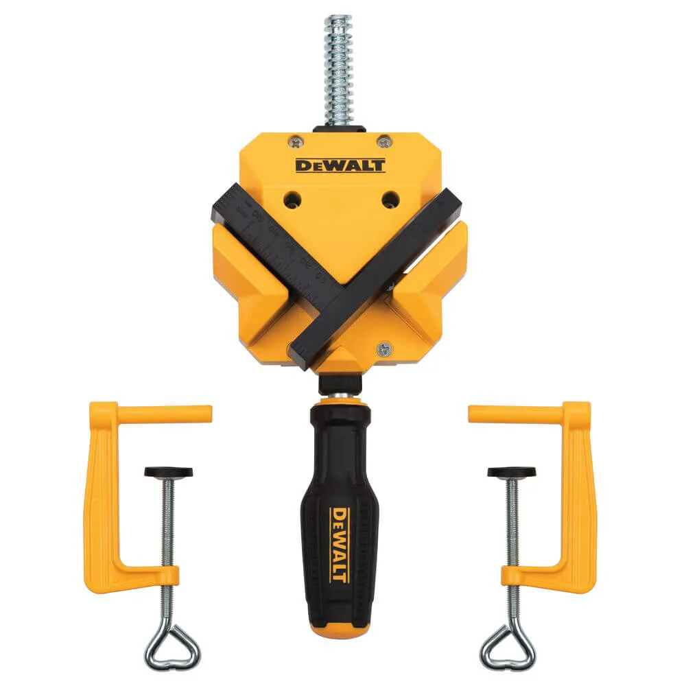 Угловая струбцина DeWALT DWHT83853-0 с большим усилием.