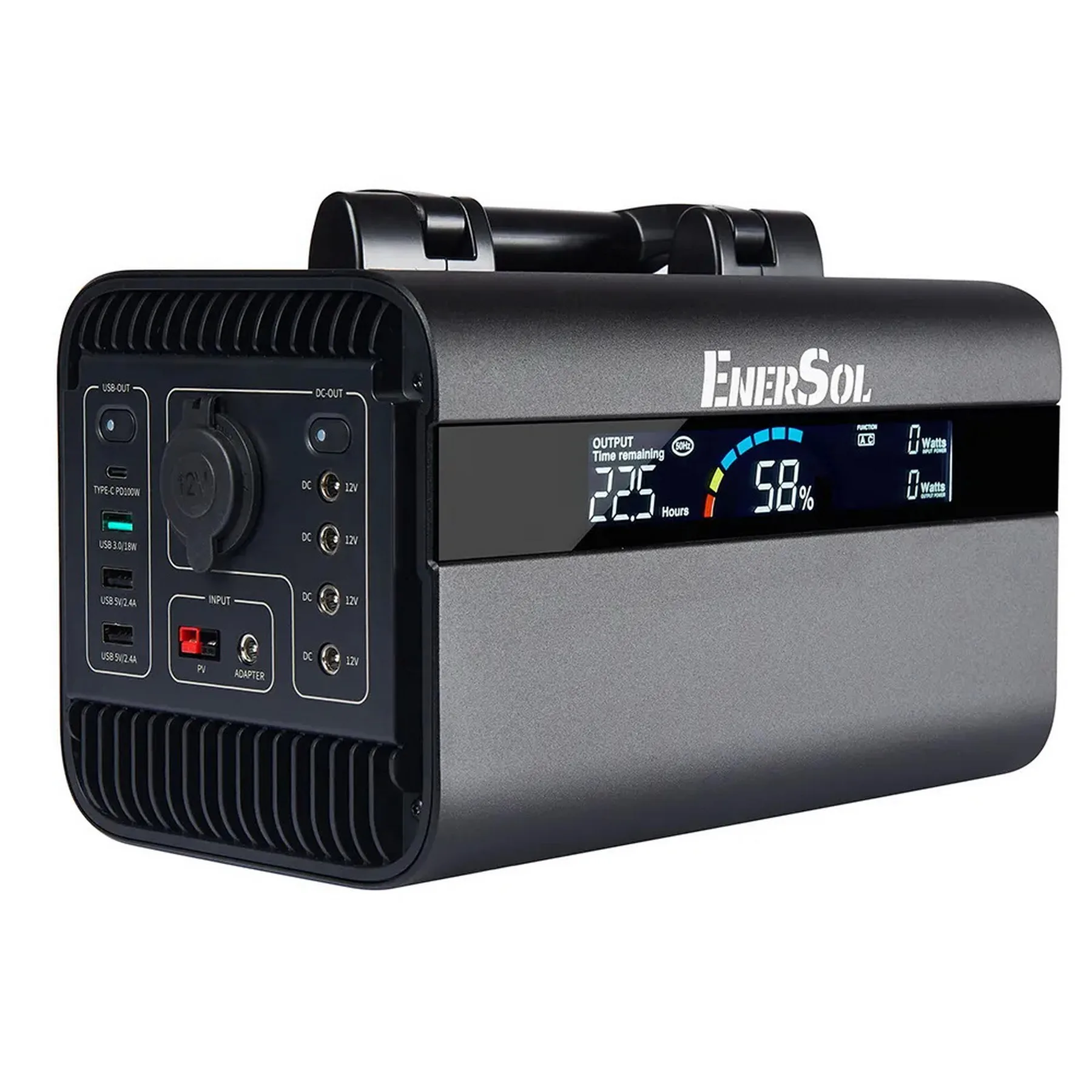 Портативна зарядна станція EnerSol EPB-600N