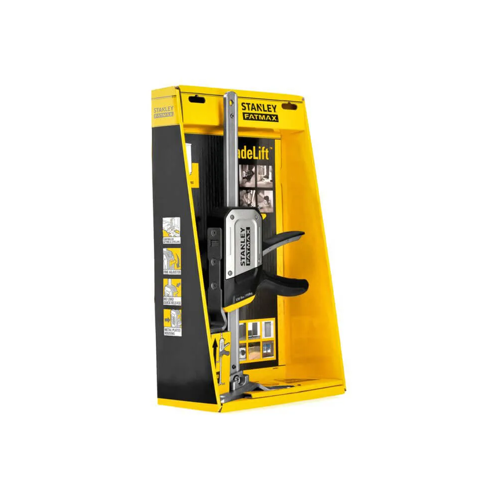Струбцина розпірна-домкрат FATMAX® TradeLift™ тригерна, максимальна вантажопідйомність 150 кг STANLEY FMHT83550-1
