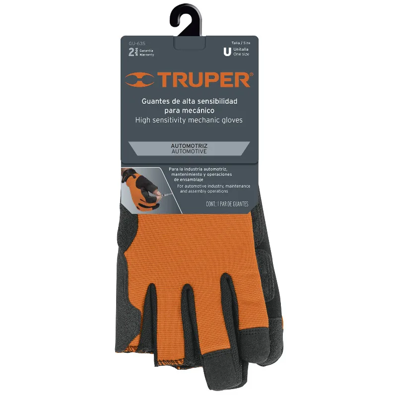 TRUPER GU-635 Перчатки механика высокочувствительные