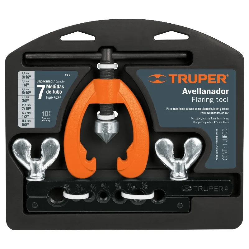 TRUPER JAV-7 Развальцовка 3/16" до 5/8"