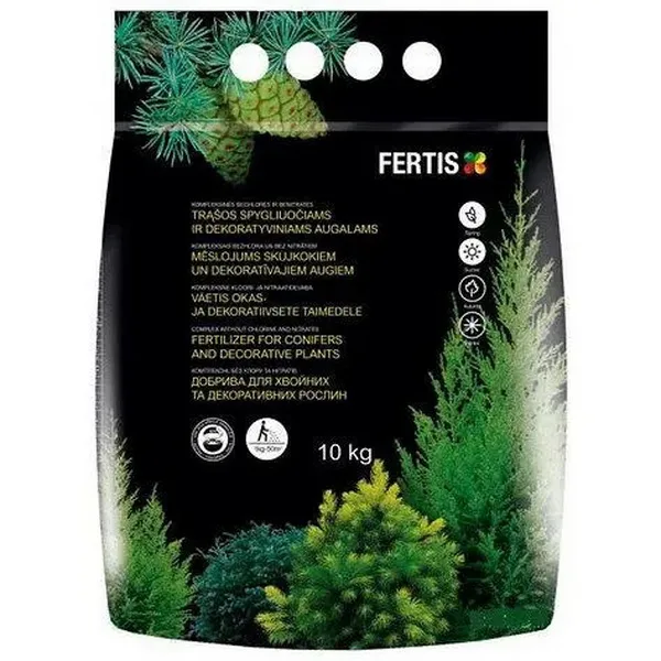 Удобрение FERTIS NPK 12-8-16+ME 10кг для хвойных