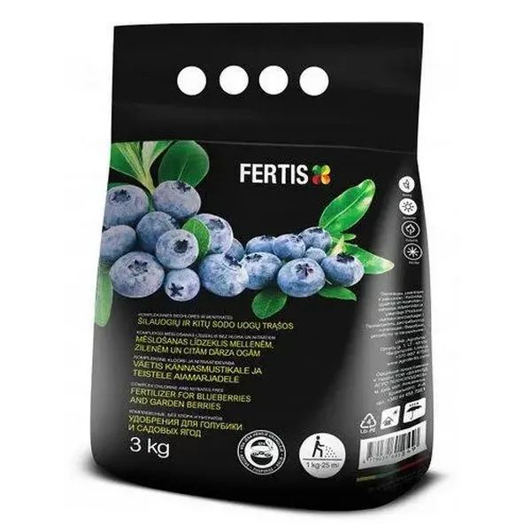 Удобрение FERTIS NPK 12-8-16+ME 3кг для ягод