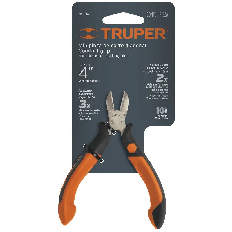 TRUPER PM-CD4 Бокорезы Профи Мини Cr-V 110мм