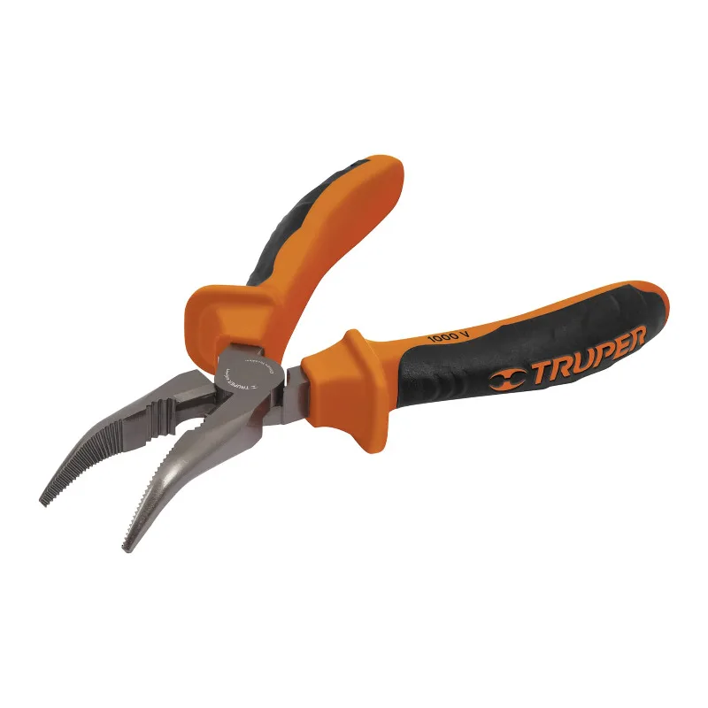 TRUPER T302-6X Долгогубцы Профи гнутые диэлектрические Cr-V 150мм