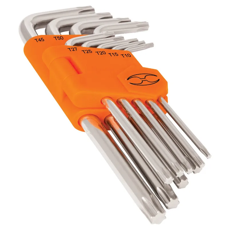 TRUPER TORX-9L Набор ключей Torx удлинены в пластиковой касете 9шт