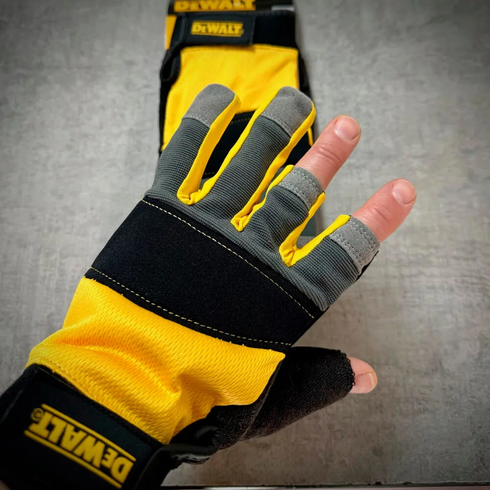 Универсальные перчатки, частично открытые DeWALT DPG214L