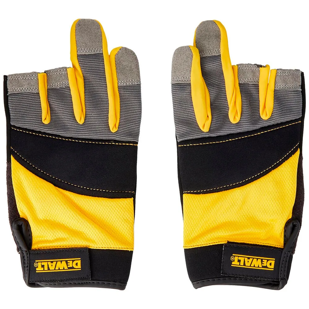 Универсальные перчатки, частично открытые DeWALT DPG214L