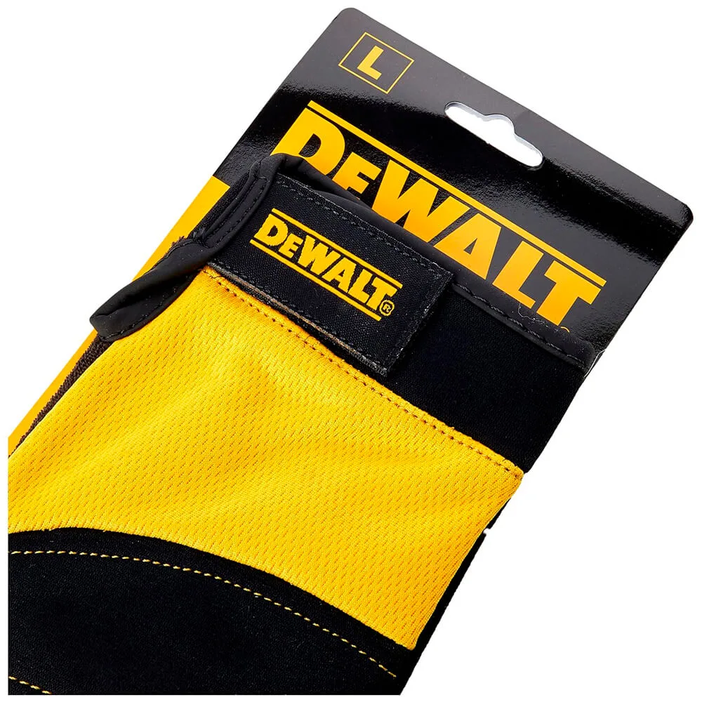 Универсальные перчатки DeWALT DPG215L с дополнительными накладками.