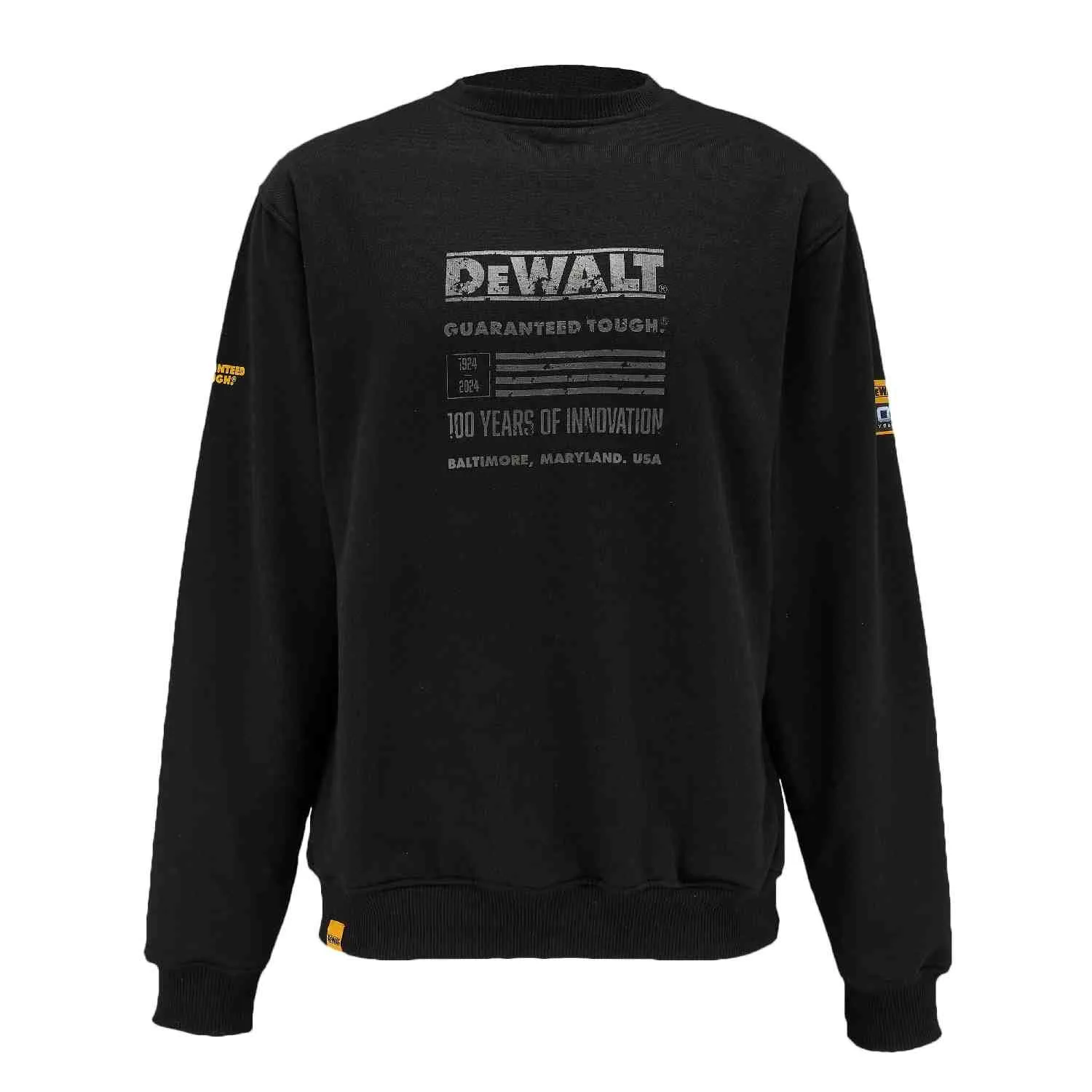 Свитшот с логотипом DeWALT DWC237-001-M, размер M.