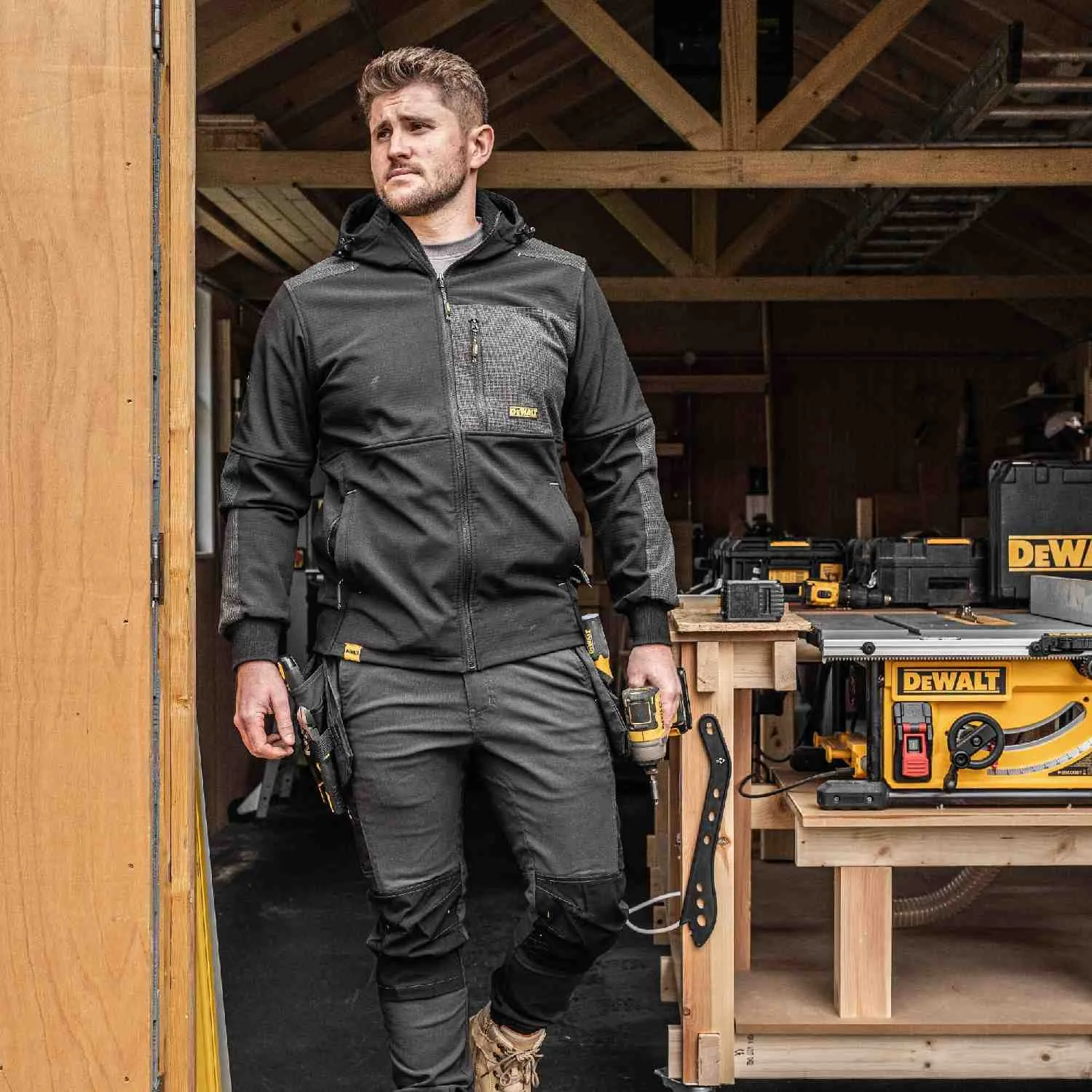 Куртка TOUGH SOFT SHELL DeWALT DWC263-001-M