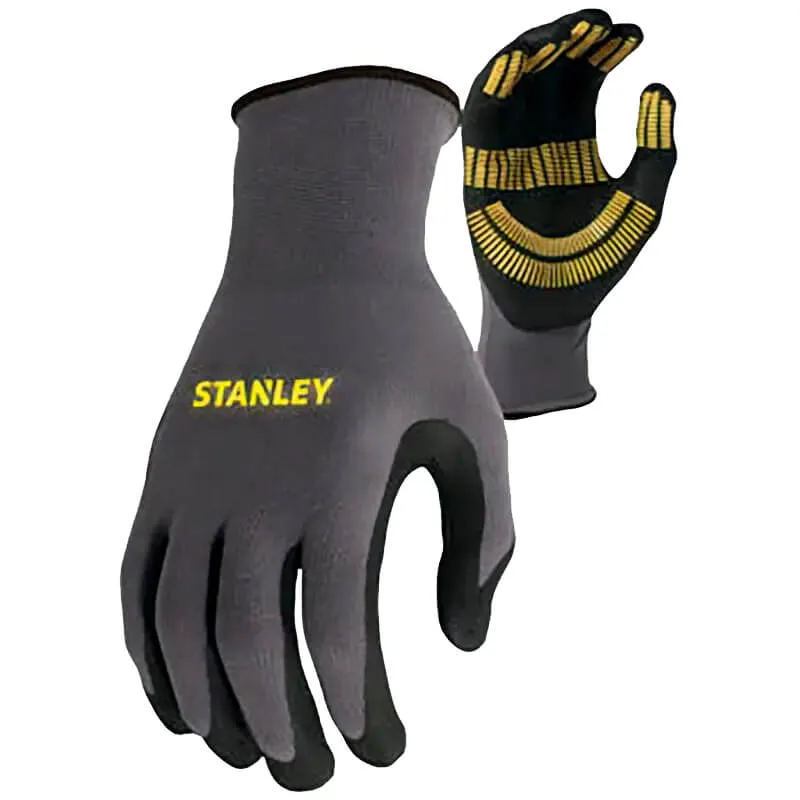 Универсальные перчатки Stanley, нейлоновые с нитриловым покрытием STANLEY SY510L.